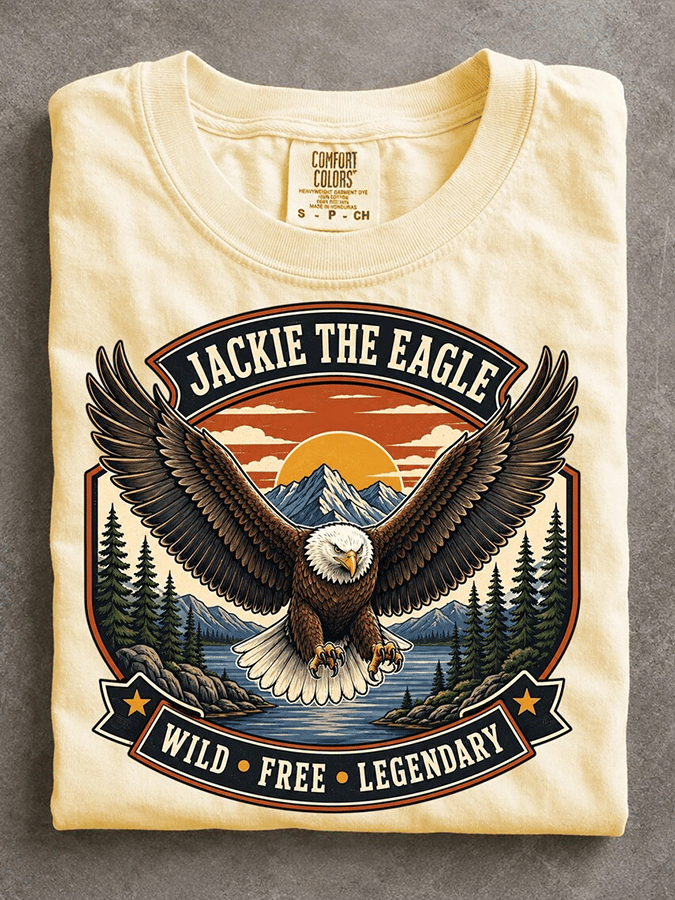 Women's Jackie And Shadow Printed T-shirt