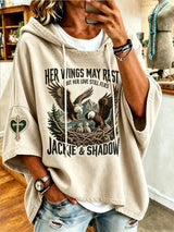 Women'S Casual Bald Eagle "Jackie" Print Top
