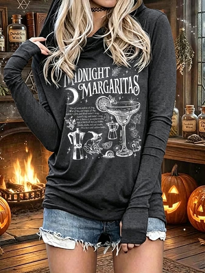 Women's Midnight Margaritas Printed Top