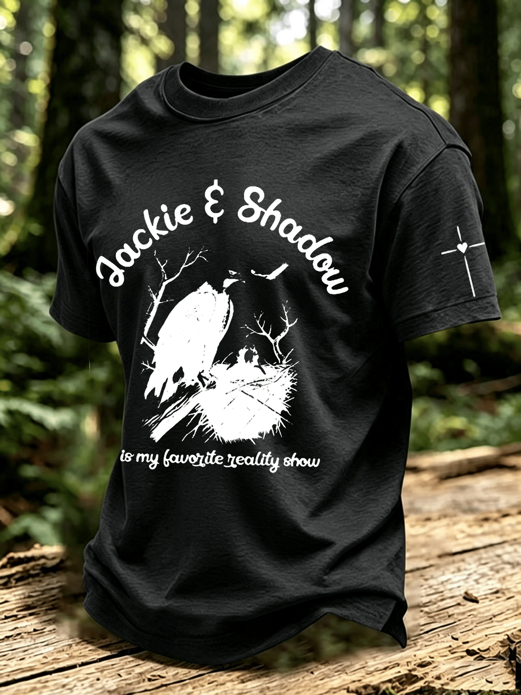 Men's  Jackie and Shadow Print Short-Sleeve T-Shirt