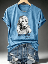 Women's Vintage Signature Graphic Memorial T- Shirt