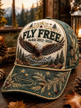 Unisex Retro Rest in Peace Jackie Print Hat