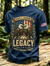 Men's Jackie & Shadow Print Short-Sleeve T-Shirt