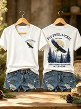 Women's Fly Free Jackie Print T-shirt