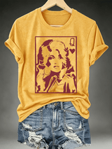 Women's Queen of Hearts Shirt Country Music Graphic Tee