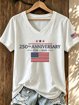 Women's Casual U.S. 250th Anniversary T-Shirt