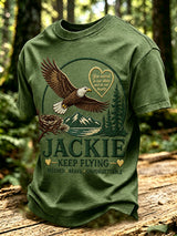 Men's Jackie & Shadow Print Short-Sleeve T-Shirt