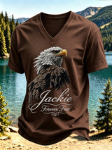 Men's Animal-Print Casual Top