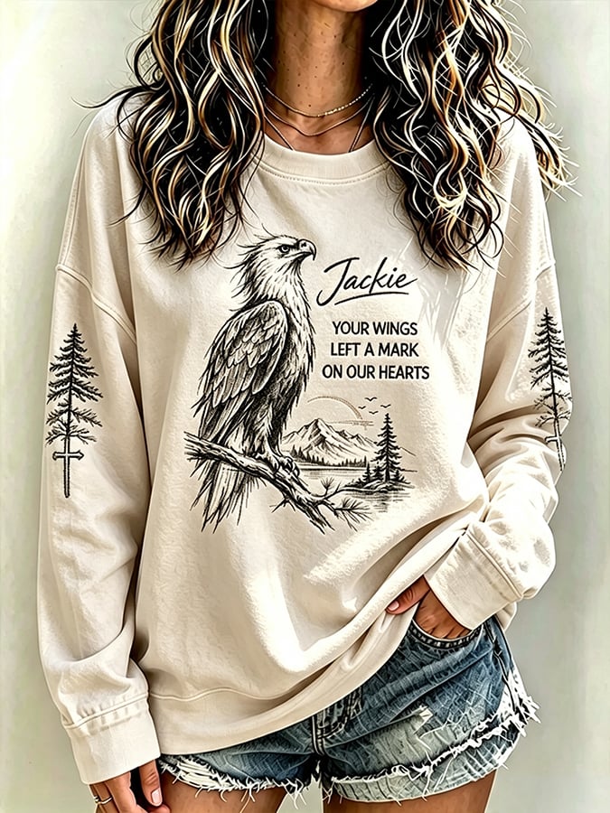 Retro In Loving Memory Of Jackie Rest In Peace Jackie Of Big Bear Valley A Legend. Forever In Our Hearts Print Top