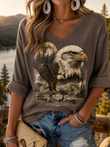 Women's Fly Free Jackie Print Tee