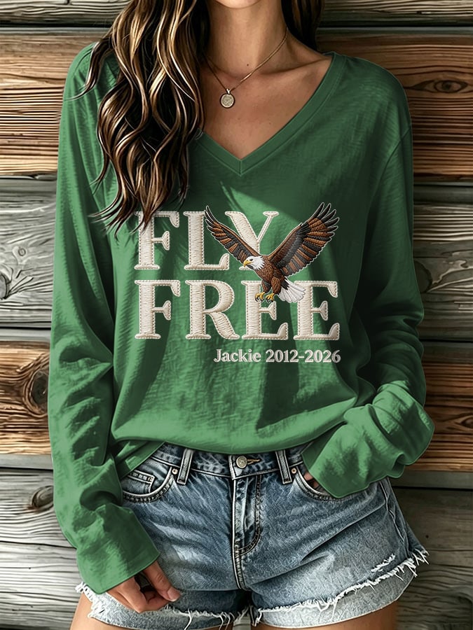 Women's Fly Free Jackie Print T-Shirt