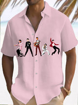 Mens Music Superstar Resort Shirt