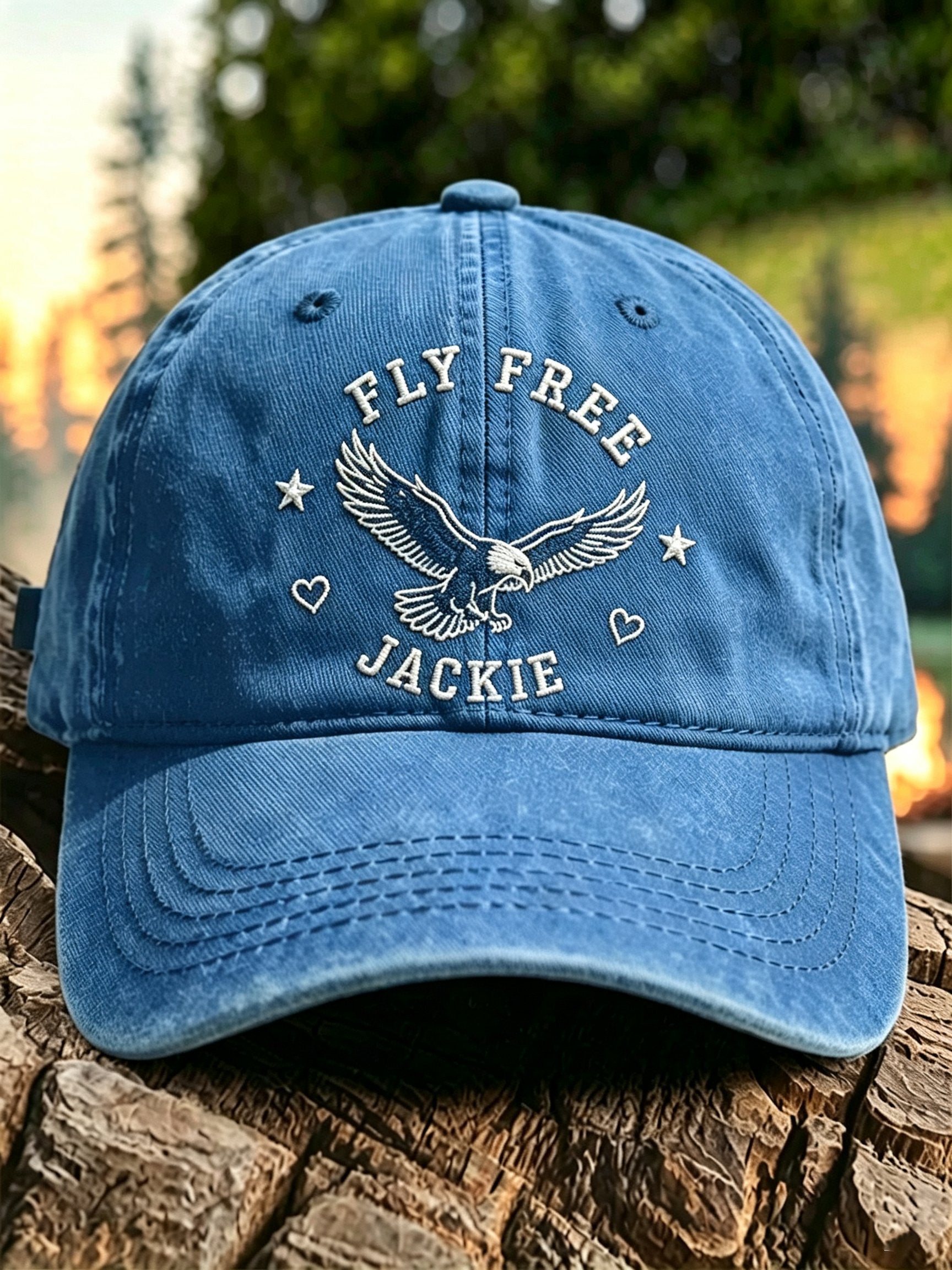 Unisex Fly Free Jackie Printed Hat