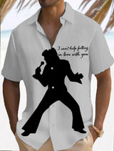 Mens Music Superstar Resort Shirt
