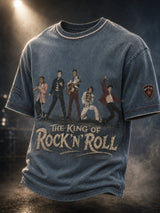 Women's Vintage 1950s Rockabilly King Printed T-shirt