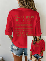 Women's Love Like Jesus Faith T-shirt