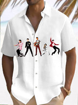 Mens Music Superstar Resort Shirt