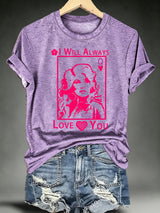 Women's Queen of Hearts Shirt Country Music Graphic Tee