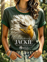 Retro In Loving Memory Of Jackie Rest In Peace Jackie Of Big Bear Valley A Legend. Forever In Our Hearts Print T-Shirt