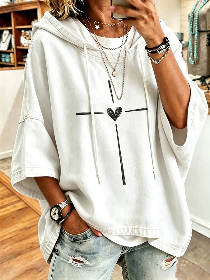 Women's  Faith  Printing  Top