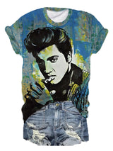 Women's Legendary Actor Singer Print Tee
