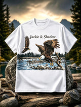 Men's  Jackie and Shadow Print Short-Sleeve T-Shirt