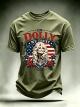 Men's Vintage Country Music Tribute Parton Tour T-Shirt