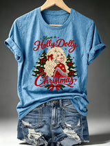 Women's Vintage Country Music Tribute Parton Tour T-Shirt