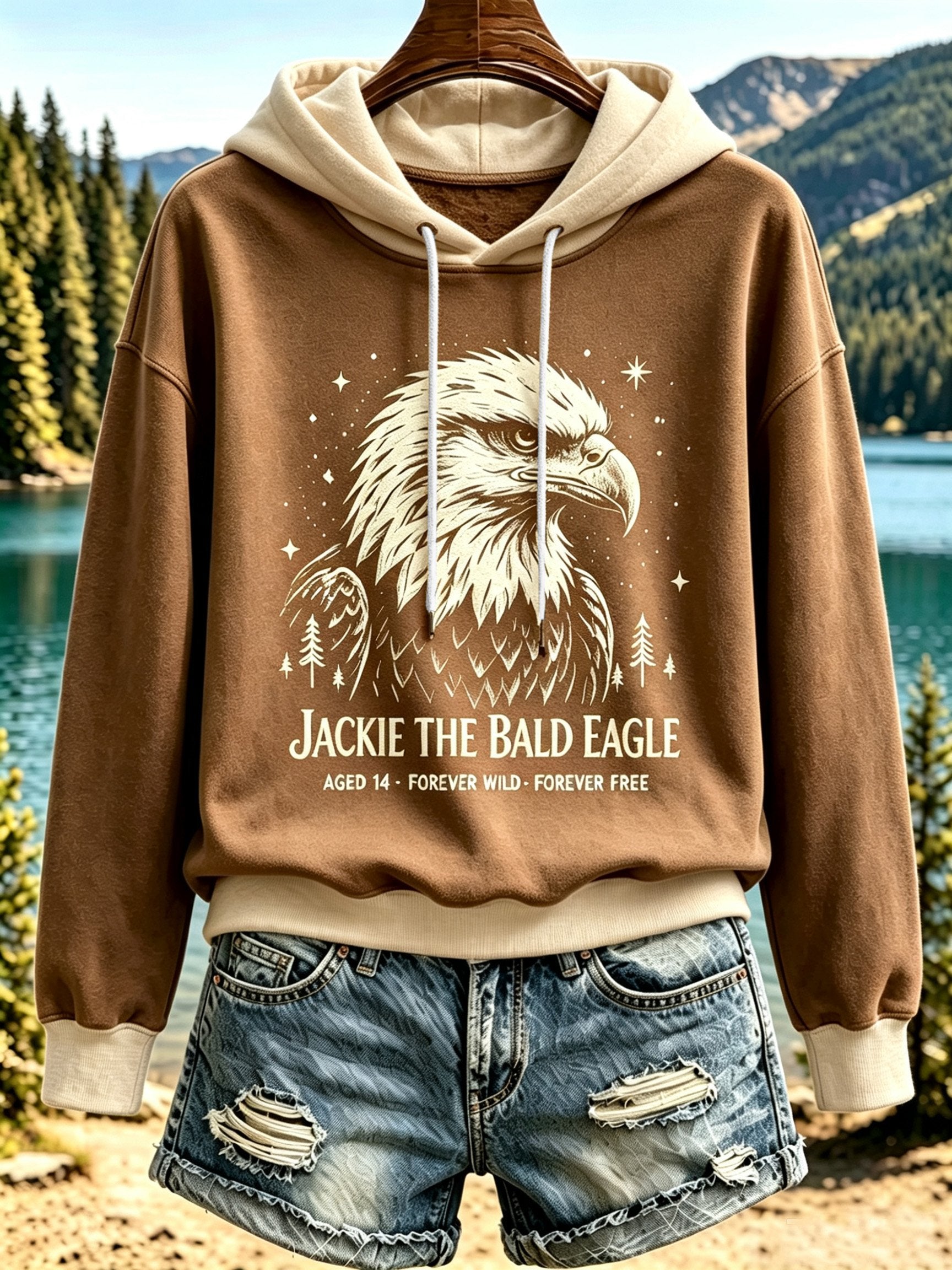 Women's Animal Print Casual Hoodie