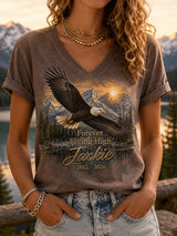 Women's Forever Flying High Jackie Print Tee