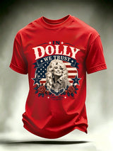 Men's Vintage Country Music Tribute Parton Tour T-Shirt