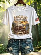 Retro Jackie Forever Our Queen 2012-2026 Forever In Our Hearts Print T-Shirt
