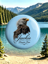 Bald Eagle "Jackie" Badge