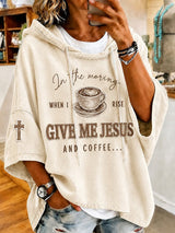 Women'S Casual "Faith" Print Top