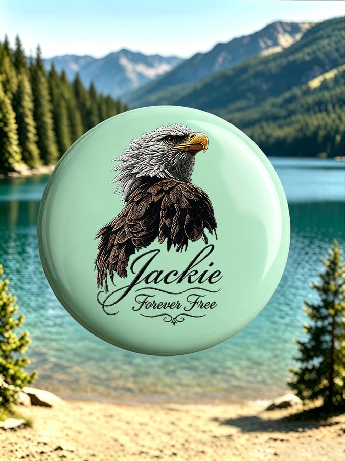 Bald Eagle "Jackie" Badge