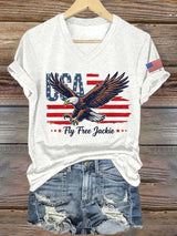 Women's Fly Free Jackie Print T-shirt